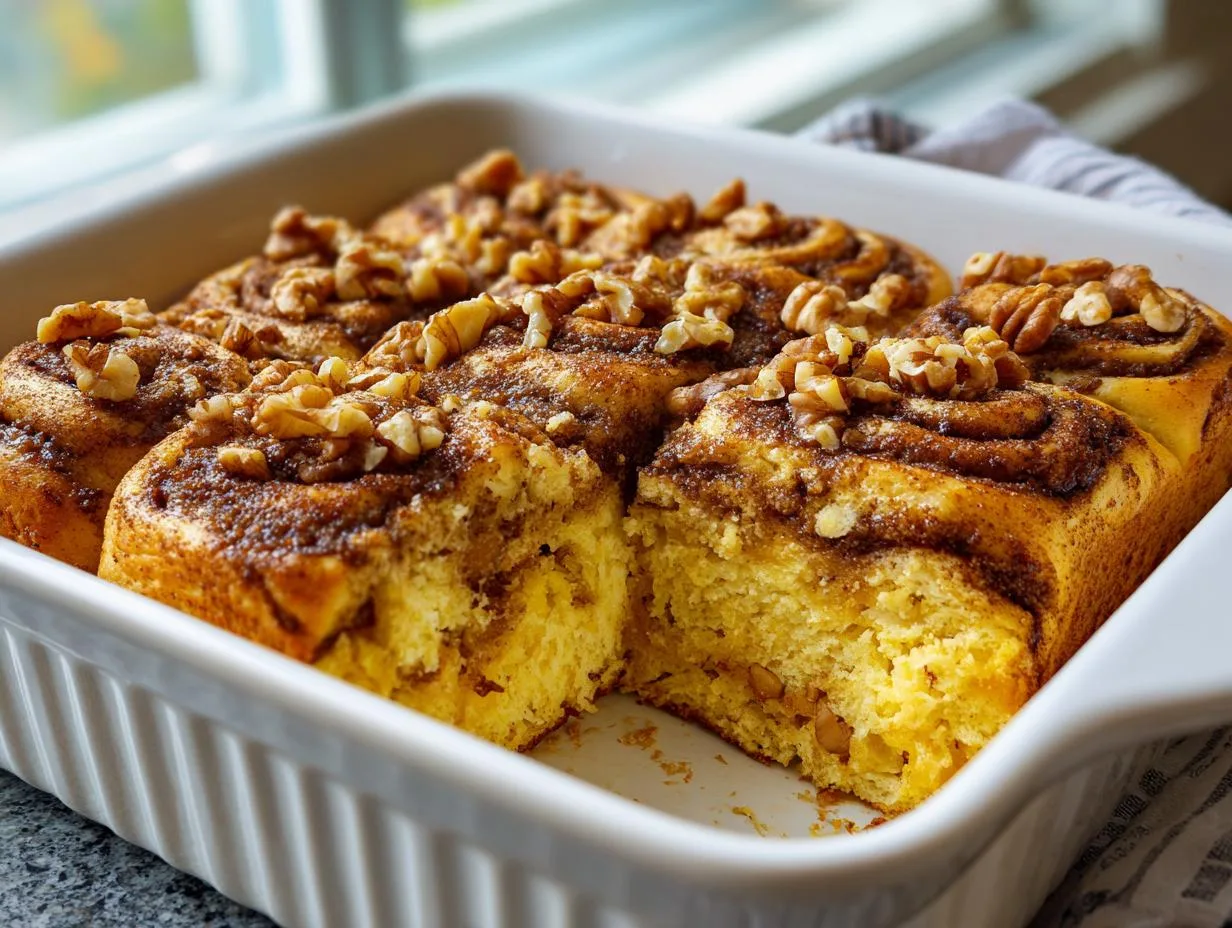 Magical 30-Minute Cottage Cheese Cinnamon Roll Bake Kids Crave