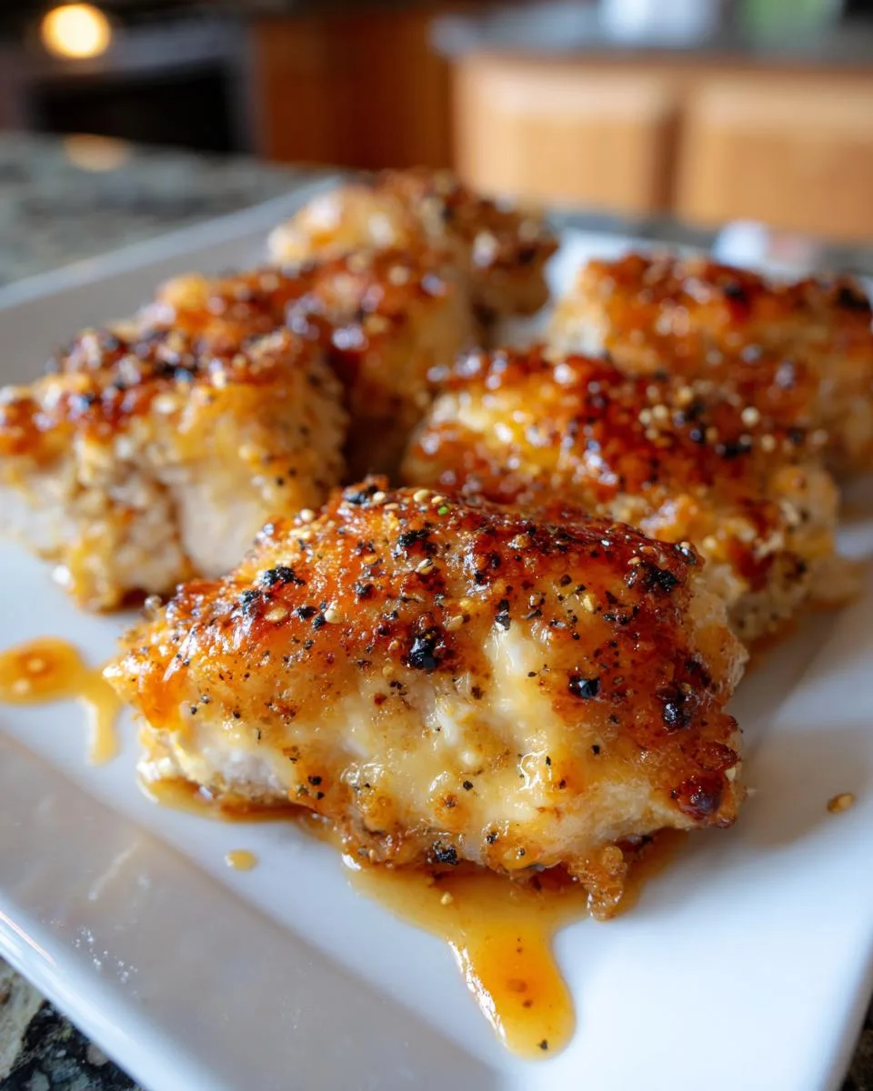 Cottage Cheese Honey Pepper Chicken - detail 1