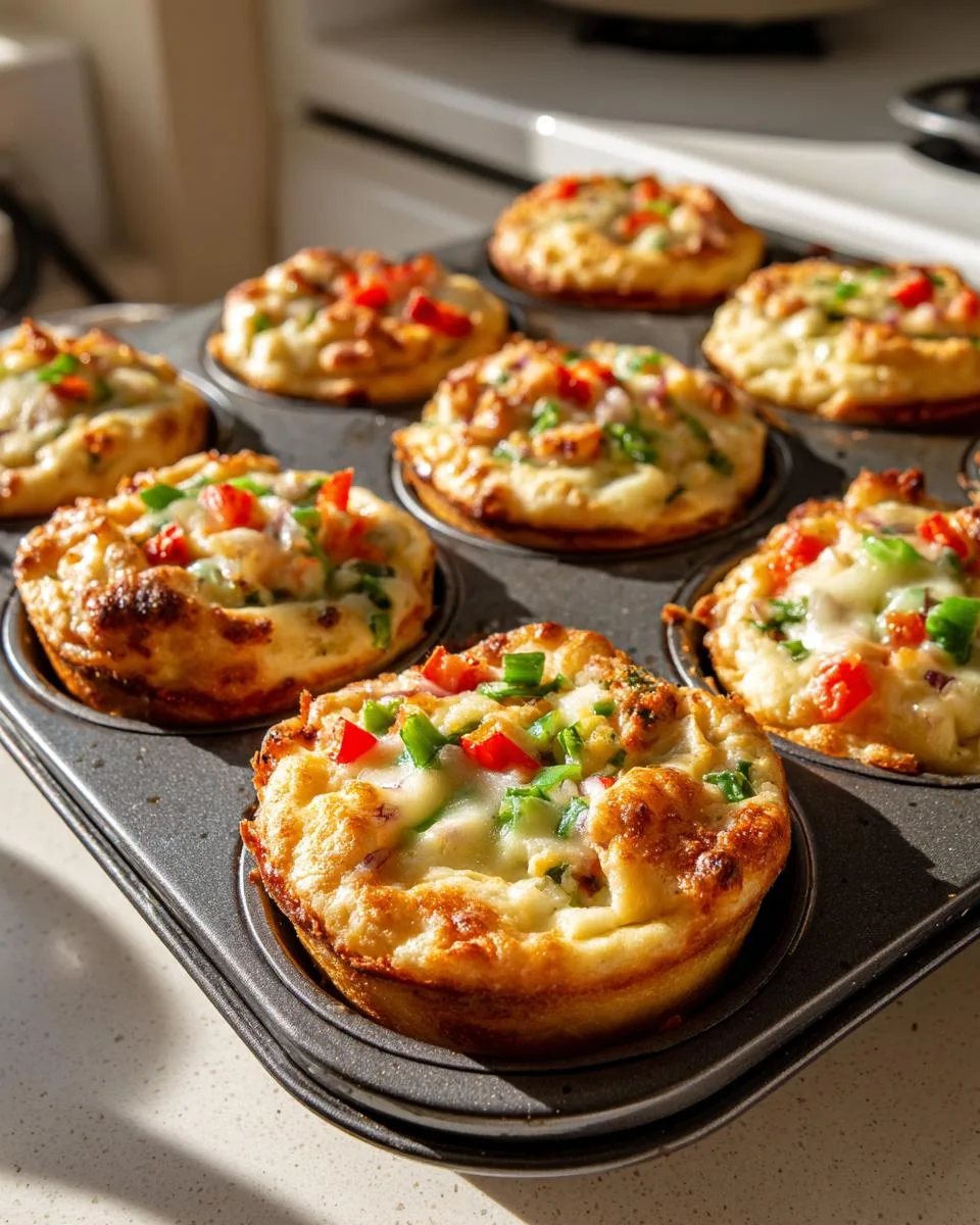 Cottage Cheese Pizza Crust Bowls - detail 1