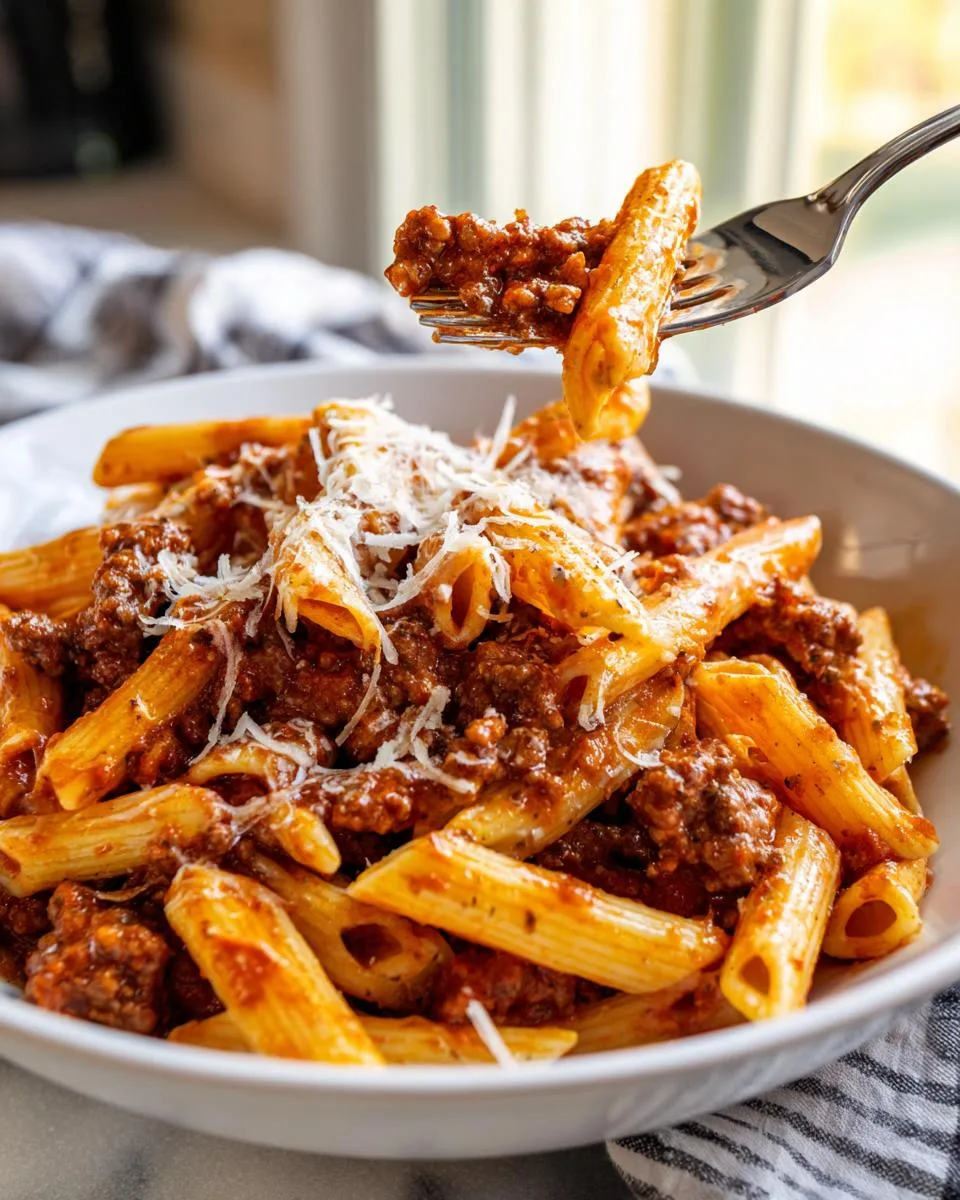 Creamy Beef Pasta - detail 1