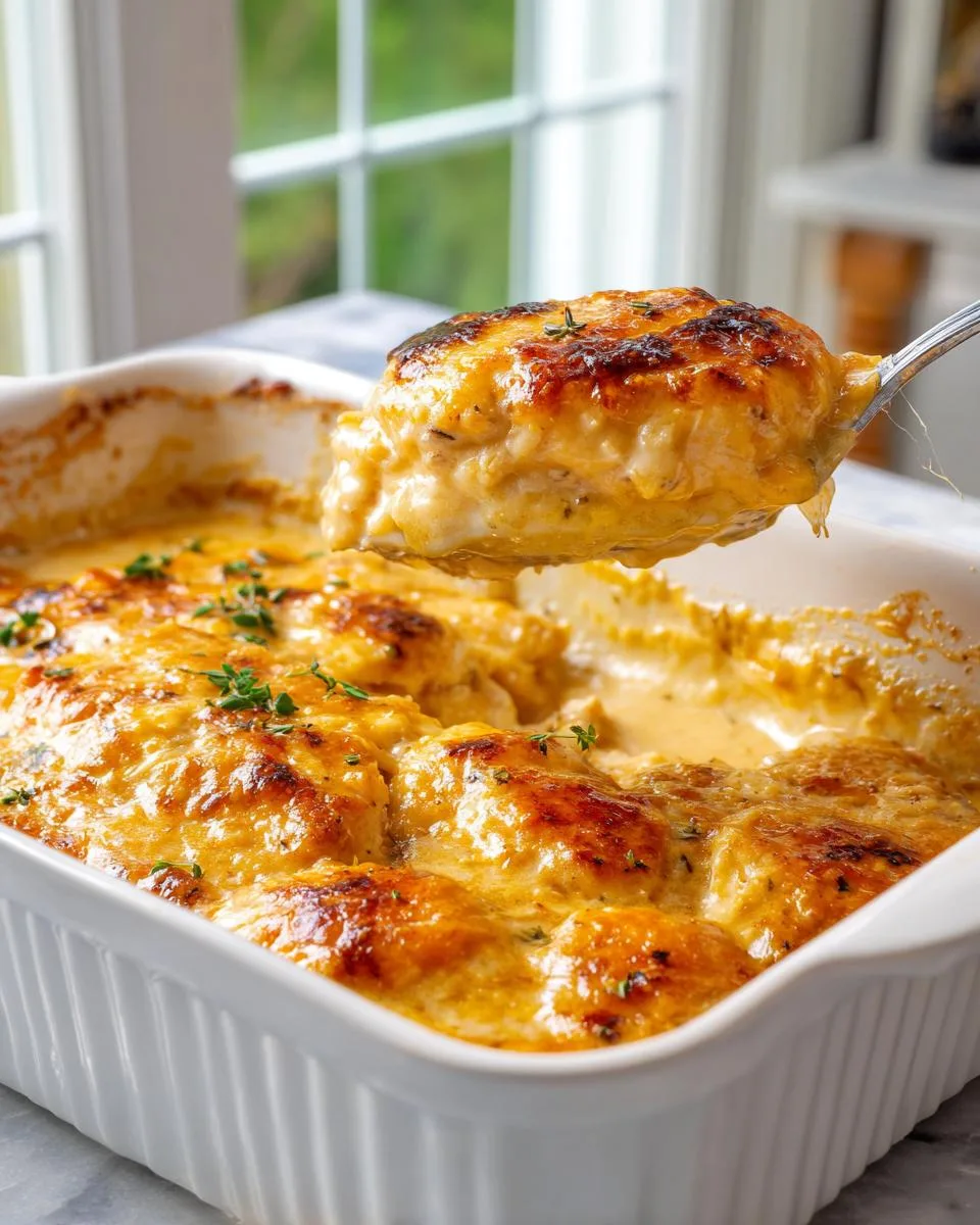 Creamy Honey Mustard Chicken Bake - detail 1