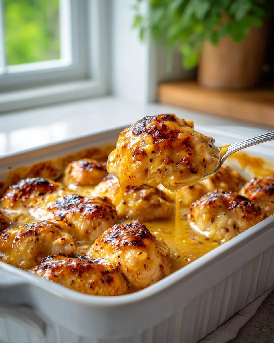 Creamy Honey Mustard Chicken Bake - detail 2