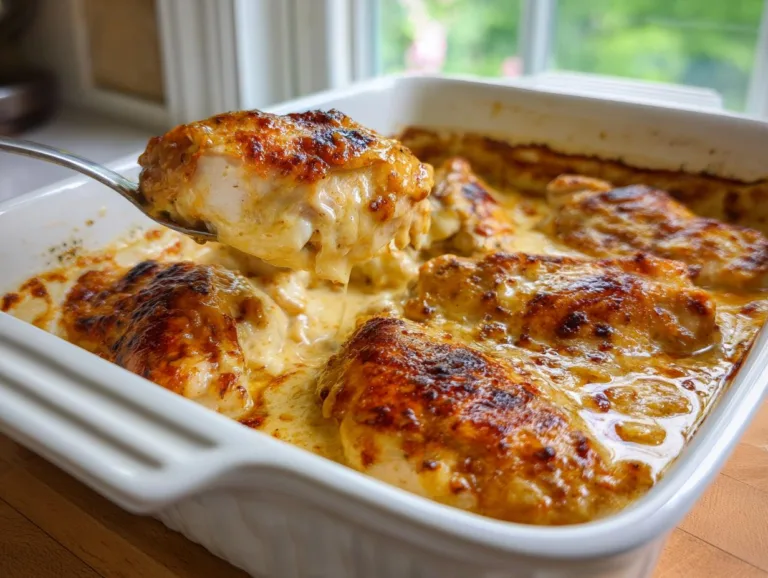 Creamy Honey Mustard Chicken Bake