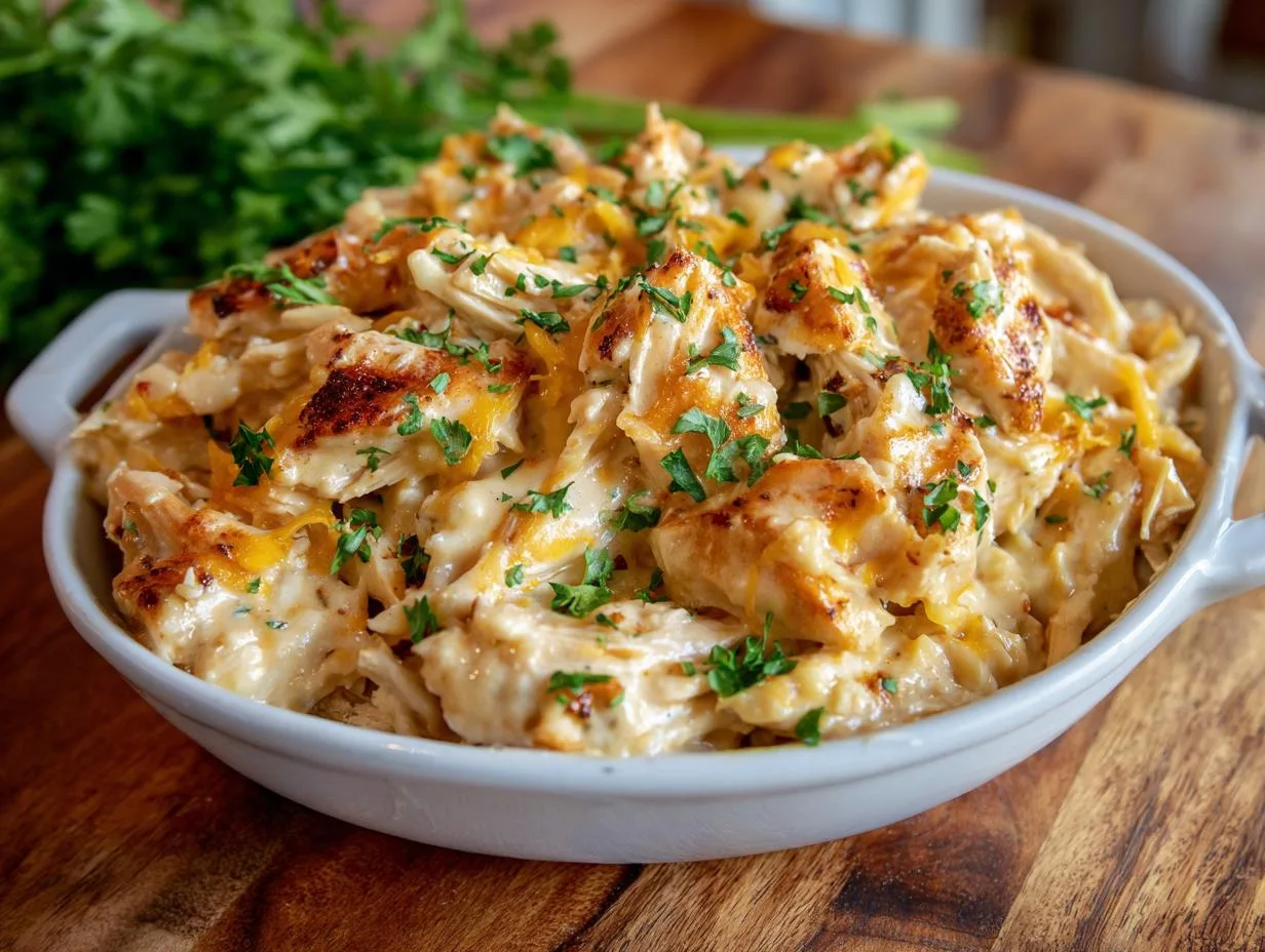 Creamy Ranch Chicken Crock Pot Magic in Just 4 Ingredients