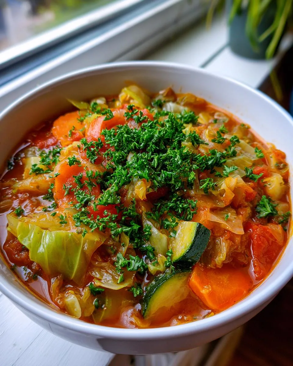 Crockpot Cabbage Soup - detail 1