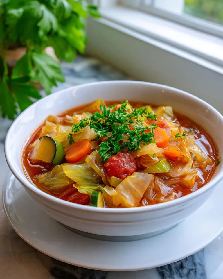 Crockpot Cabbage Soup