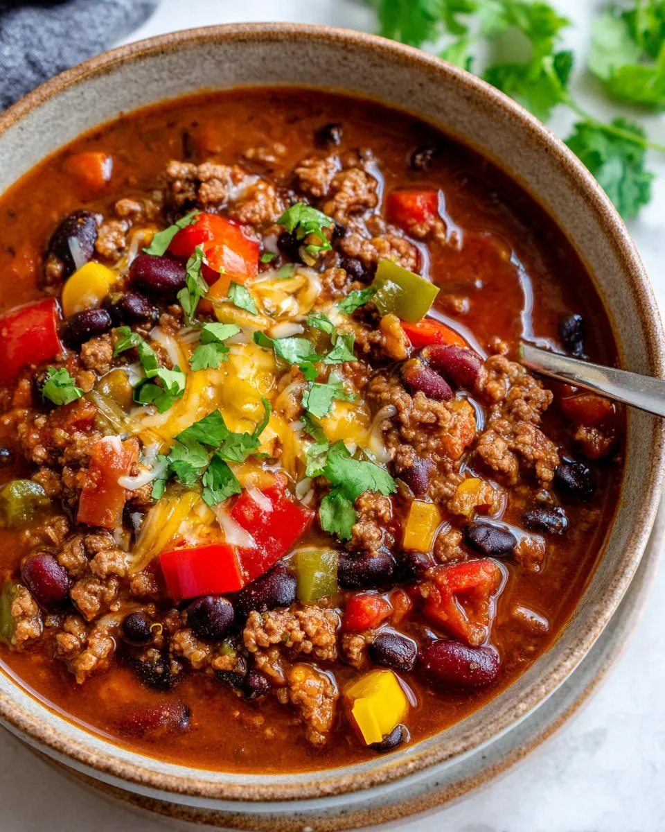Easy Taco Soup - detail 1
