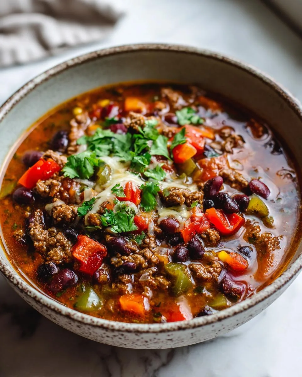 Easy Taco Soup - detail 2