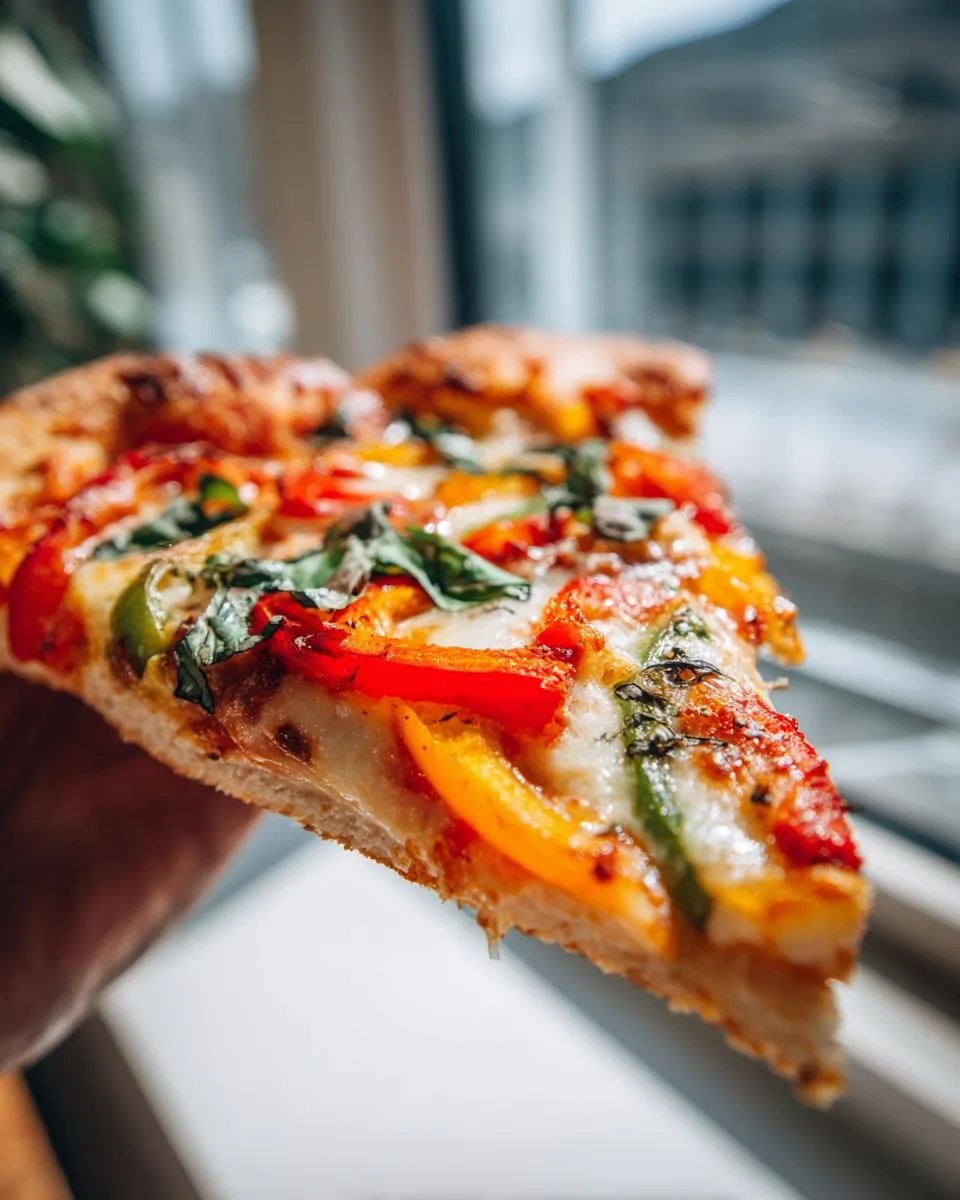 Flourless Cottage Cheese Pizza - detail 1