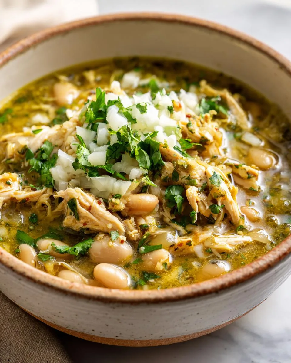 Green Chile Chicken Chili - detail 1
