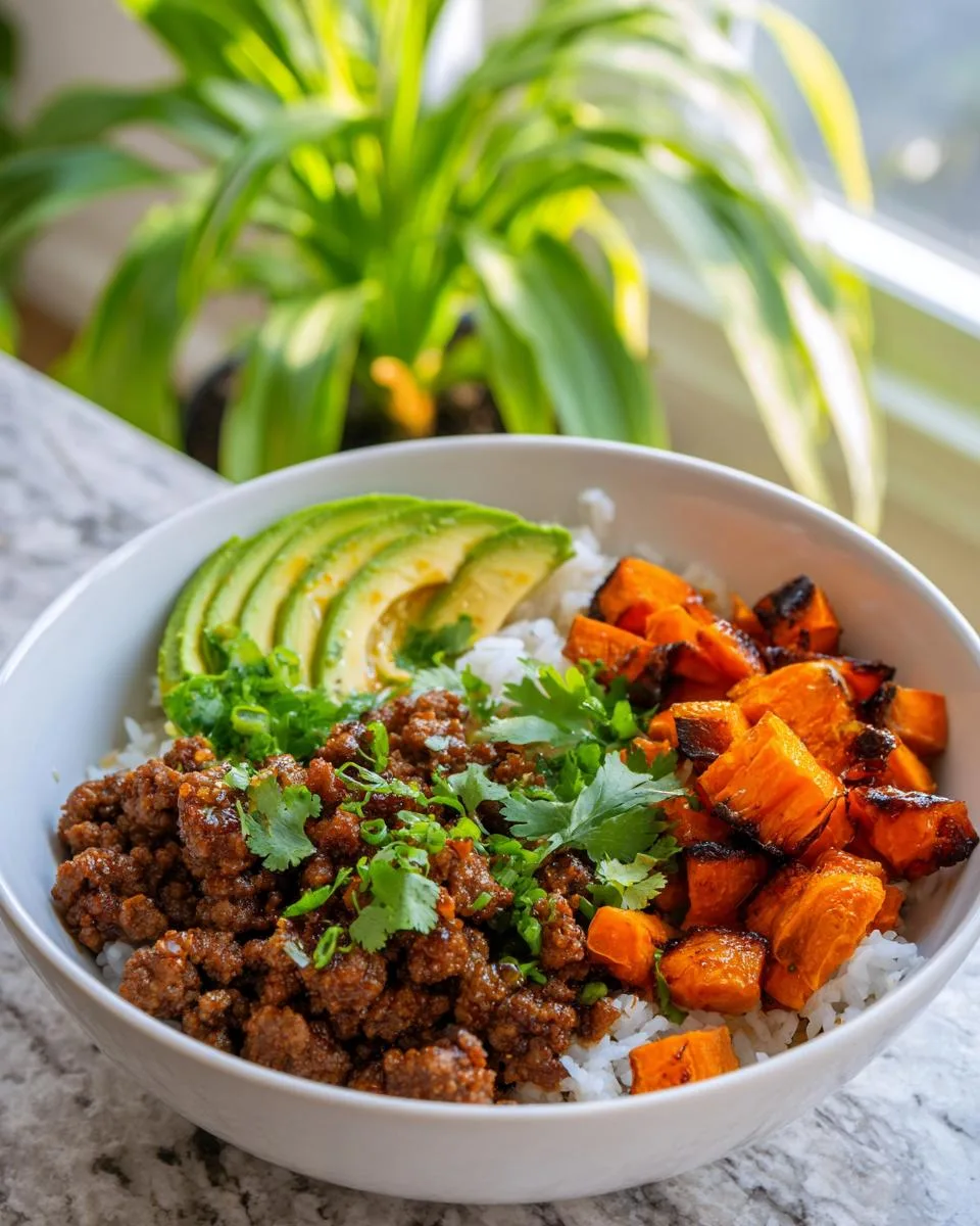 Ground Beef Hot Honey Bowl - detail 3