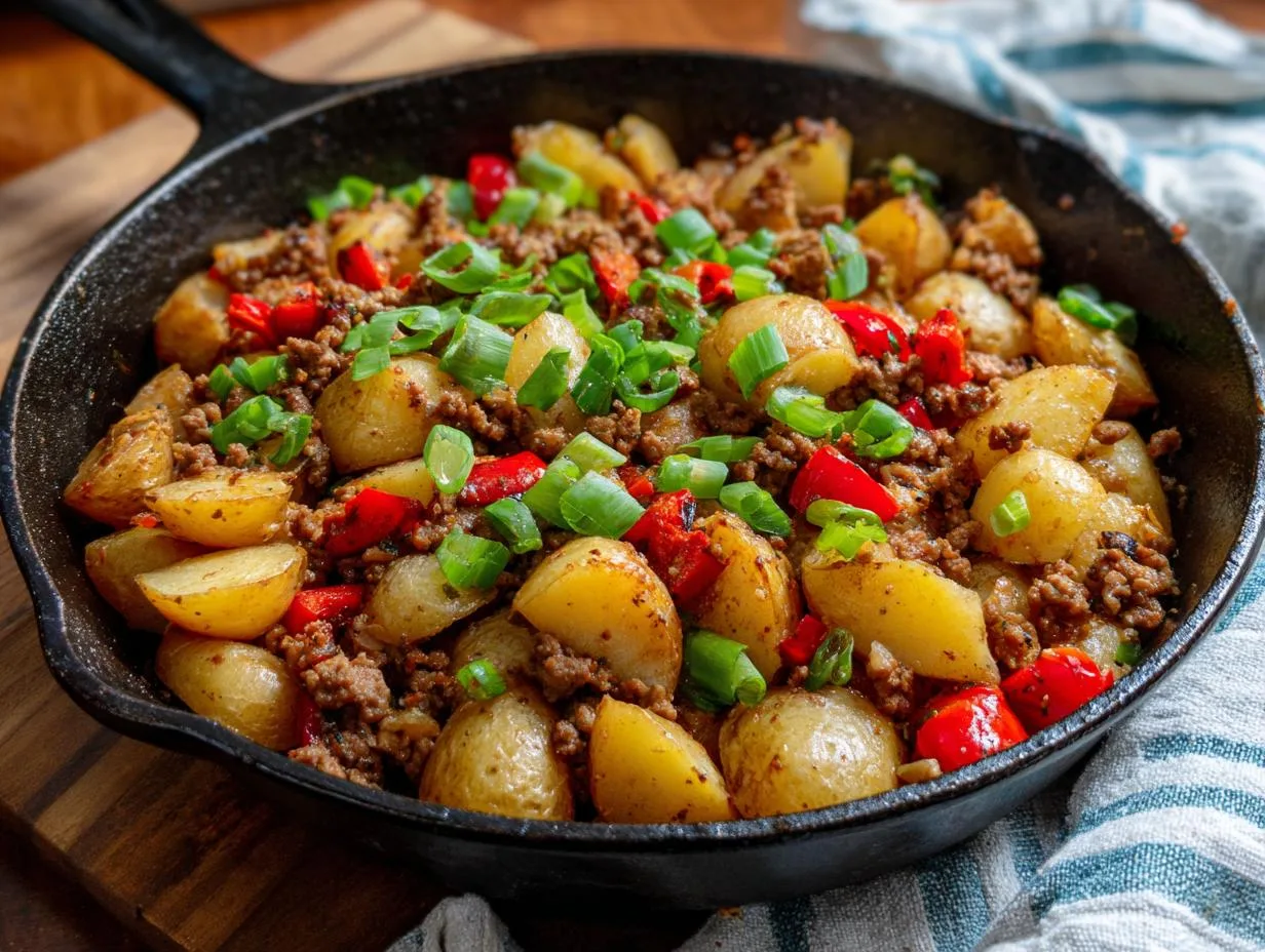 30-Minute Ground Beef Potatoes for Effortless Family Comfort