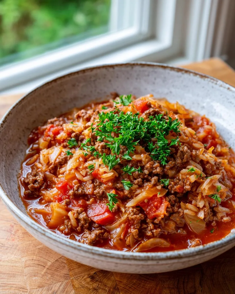 Hamburger Cabbage Soup - detail 2