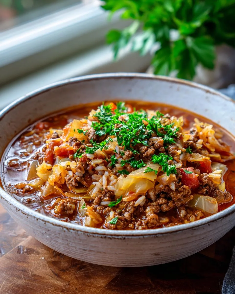 Hamburger Cabbage Soup - detail 3