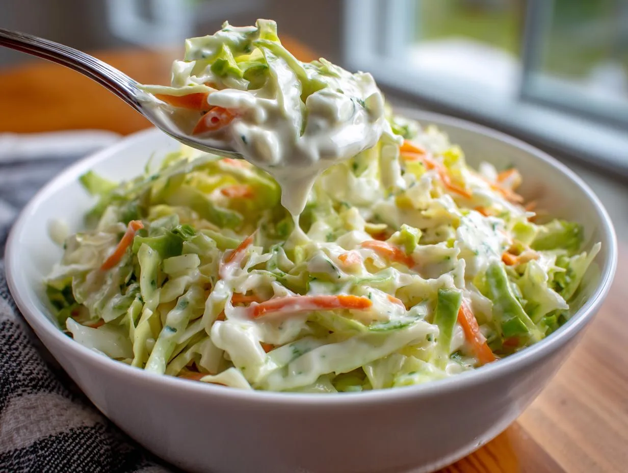 High-Protein Creamy Coleslaw: 8g Protein Per Serving Bliss
