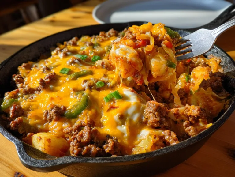 Low Carb Cabbage Casserole