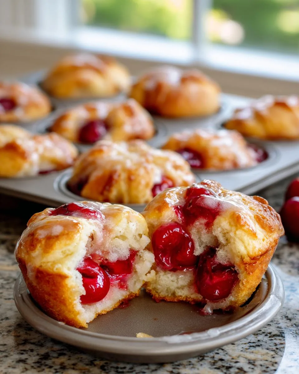 Mini Cherry Pie Bites - detail 2