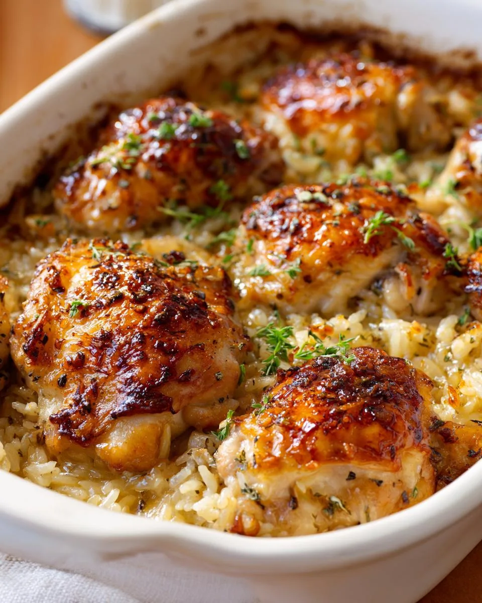 No Peek Chicken and Rice - detail 2