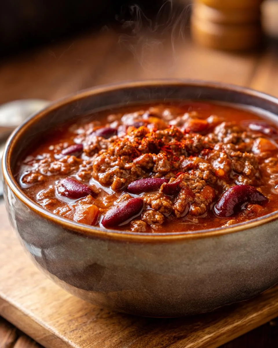 Old Fashioned Beef Chili - detail 1