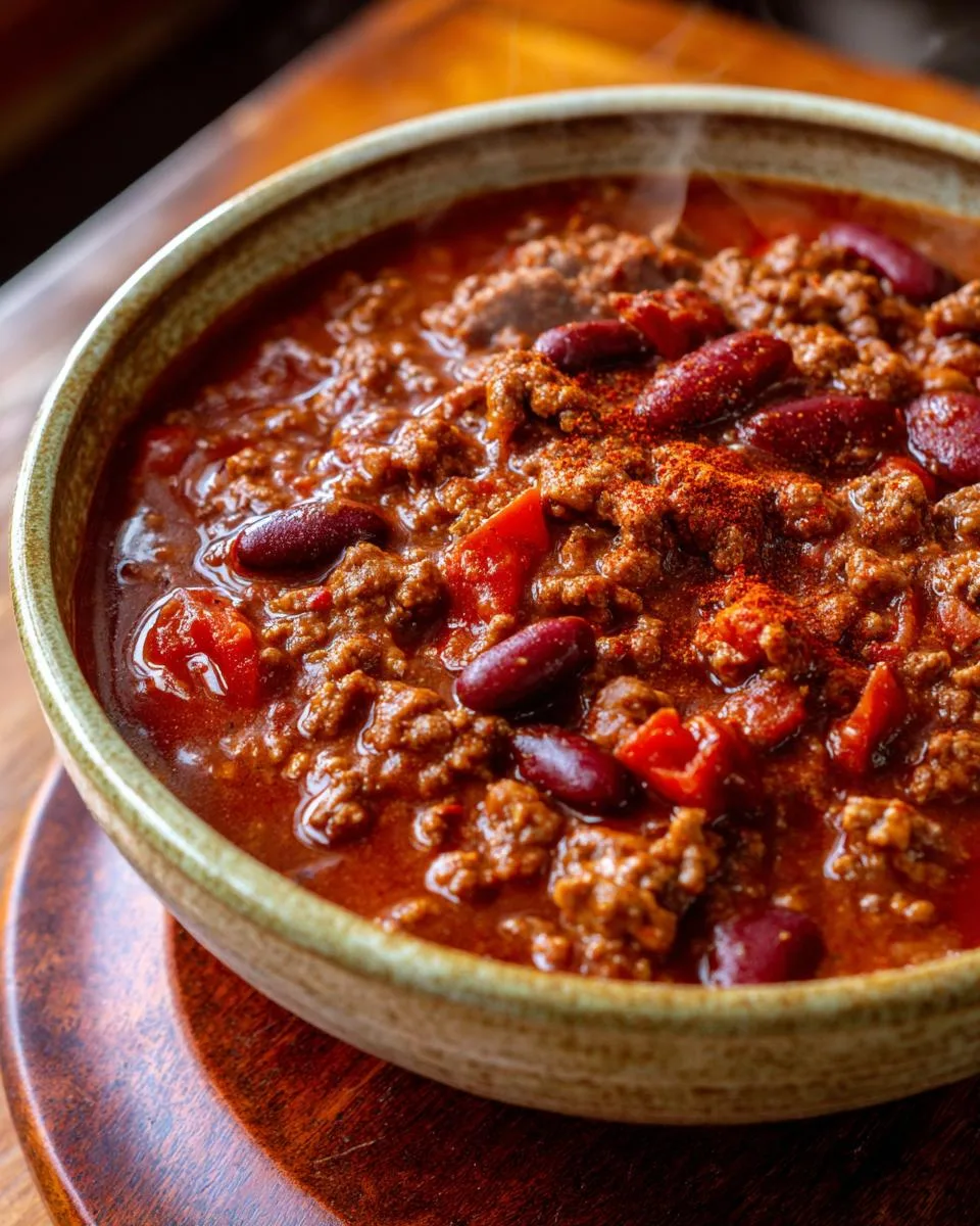 Old Fashioned Beef Chili - detail 2