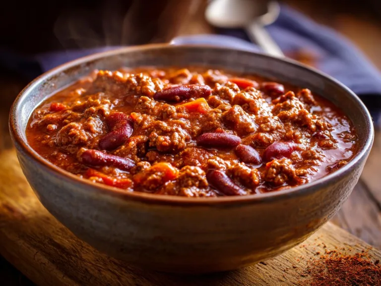 Old Fashioned Beef Chili