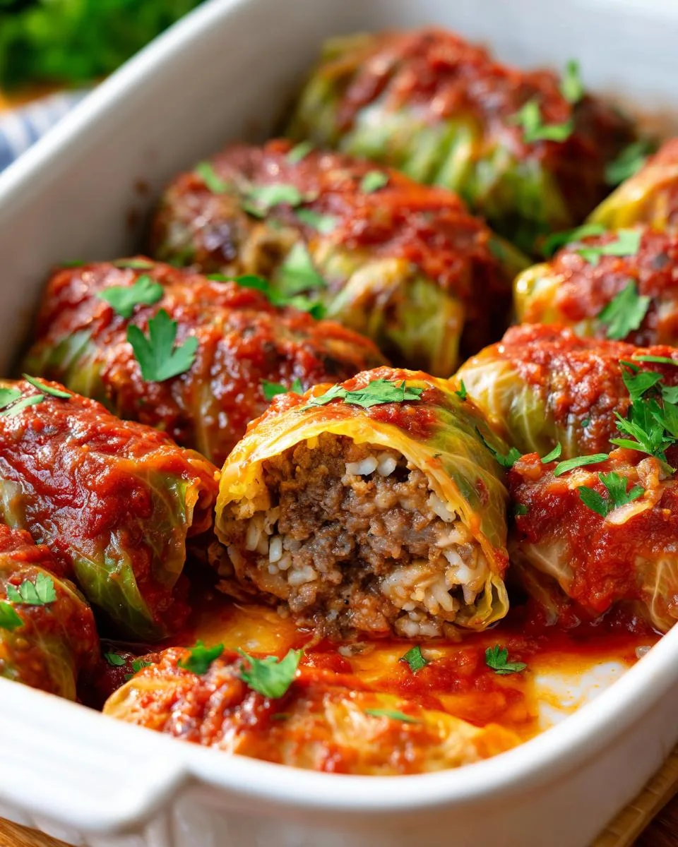 Old Fashioned Cabbage Rolls - detail 1