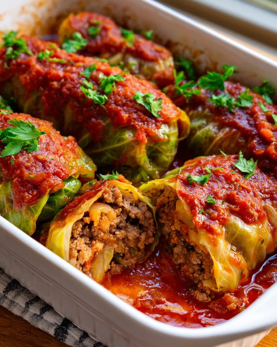 Old Fashioned Cabbage Rolls - detail 2