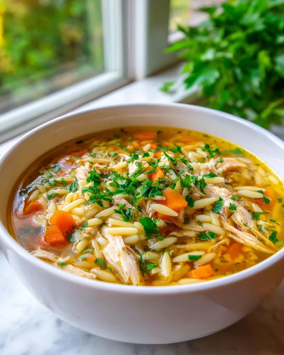 Old Fashioned Chicken Soup - detail 2