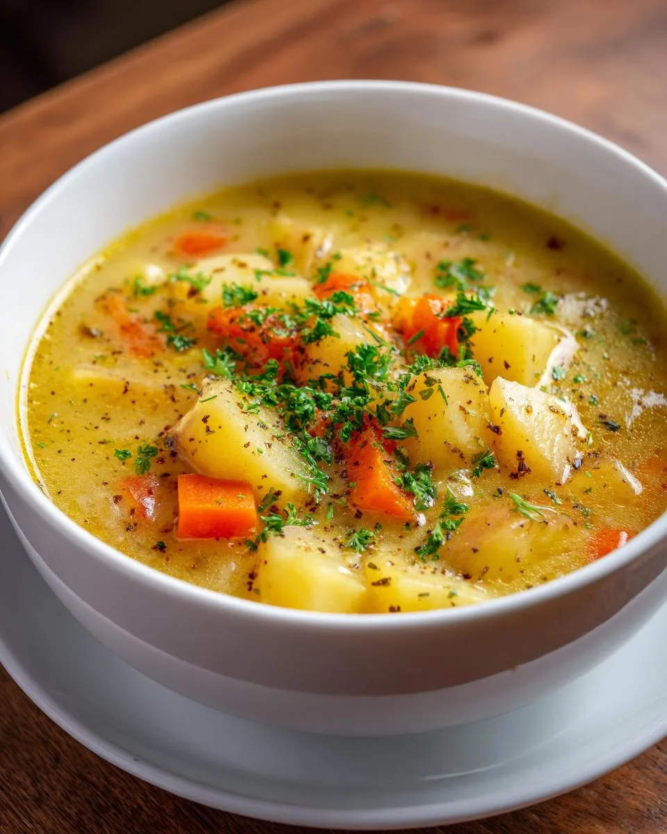 Old-Fashioned Potato Soup - detail 2