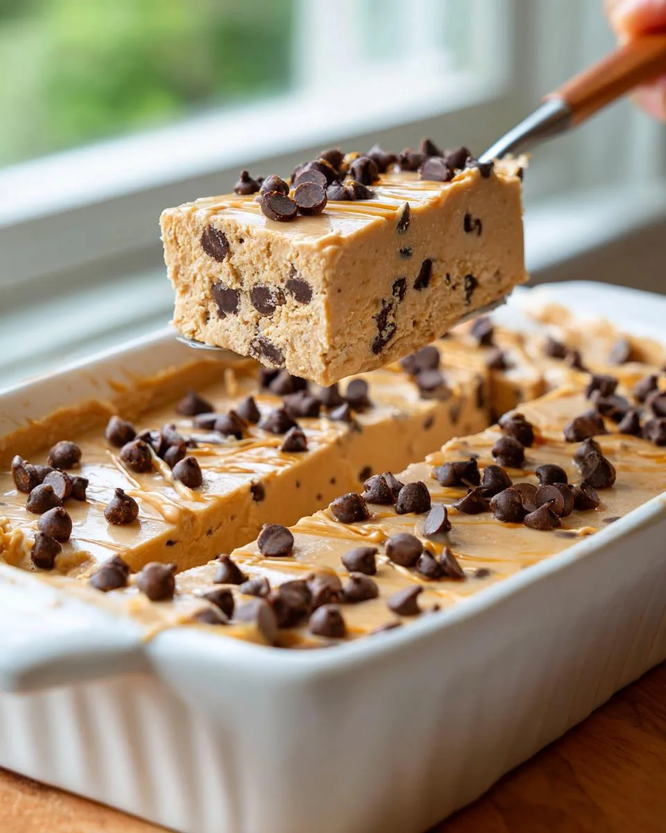 Peanut Butter Frozen Yogurt Bars - detail 3