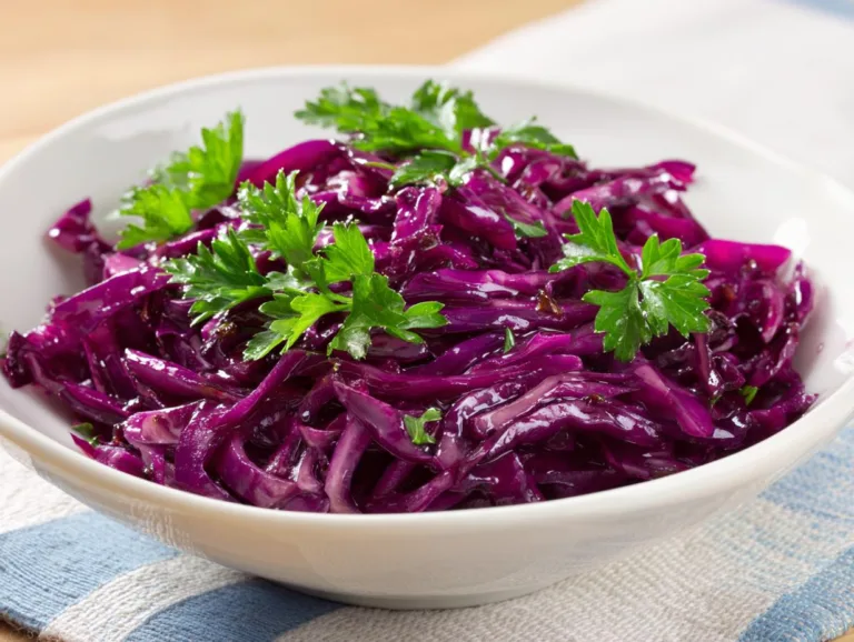 Red Cabbage Salad