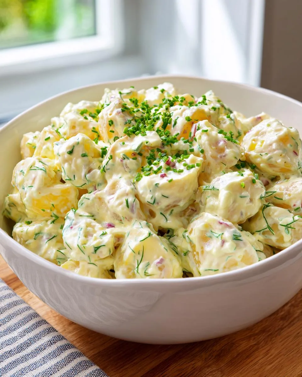 Creamy Simple Potato Salad Recipe in Just 30 Minutes