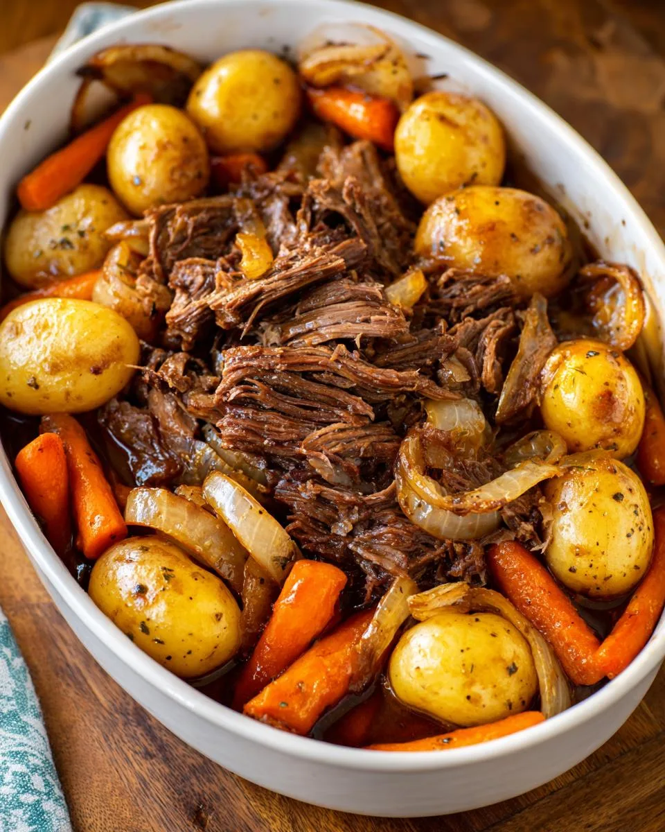 Slow Cooked Beef Pot Roast - detail 2