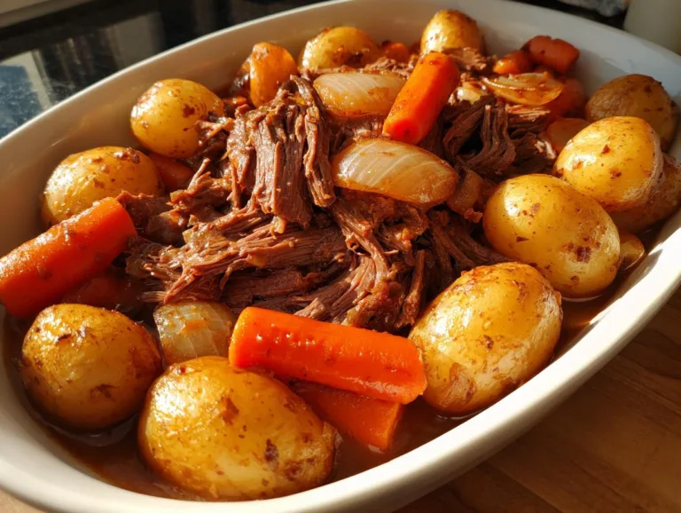 Slow Cooked Beef Pot Roast