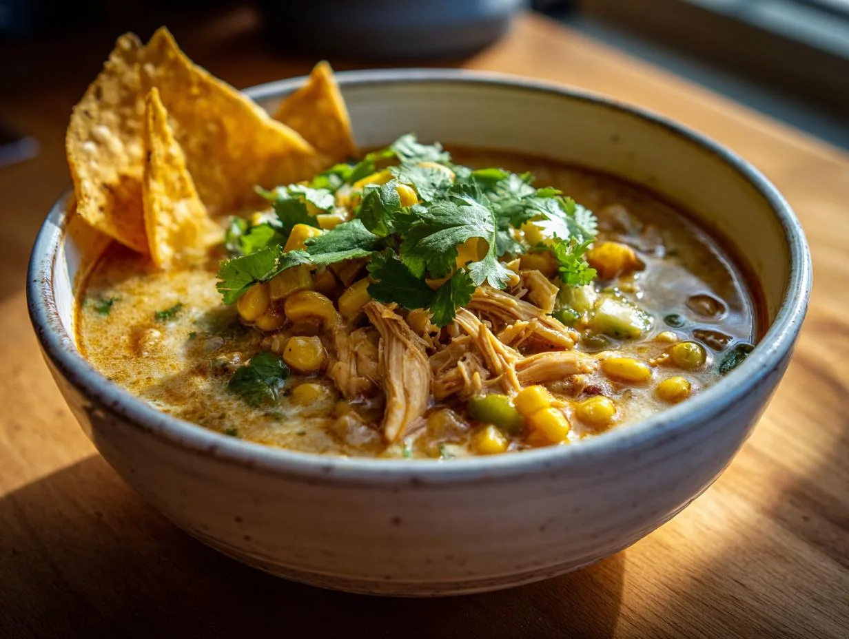 50-Minute Southwestern Chicken Tortilla Soup