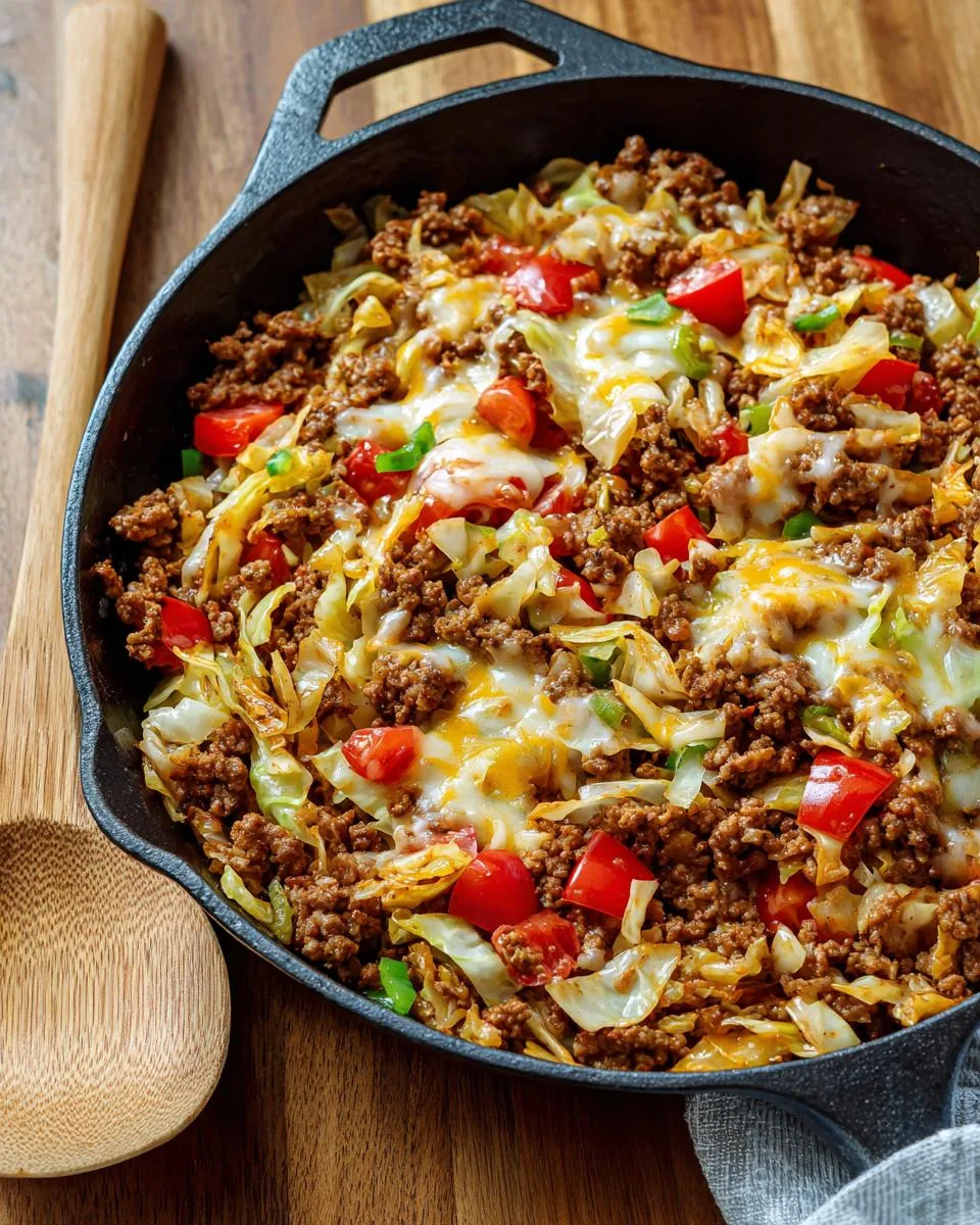 Tex Mex Cabbage Skillet - detail 1