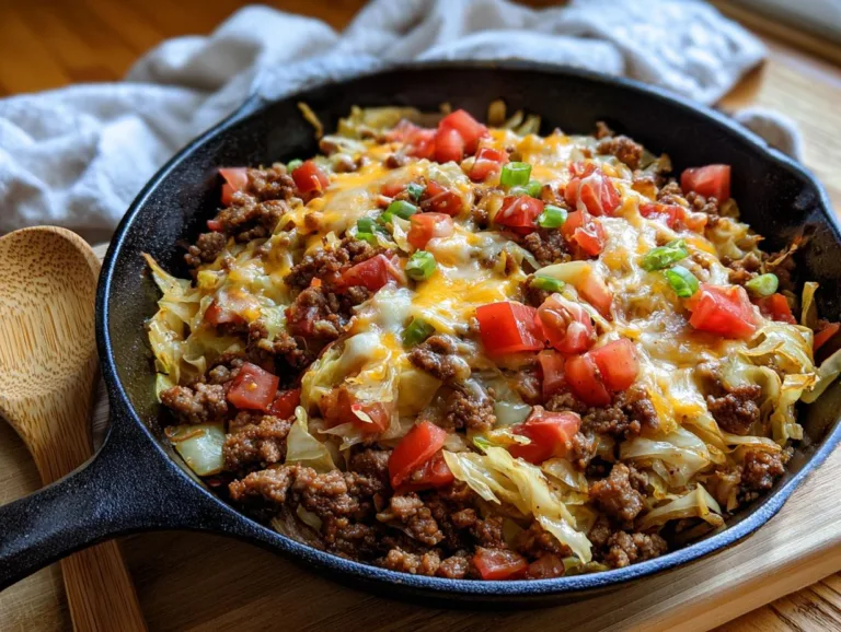 Tex Mex Cabbage Skillet