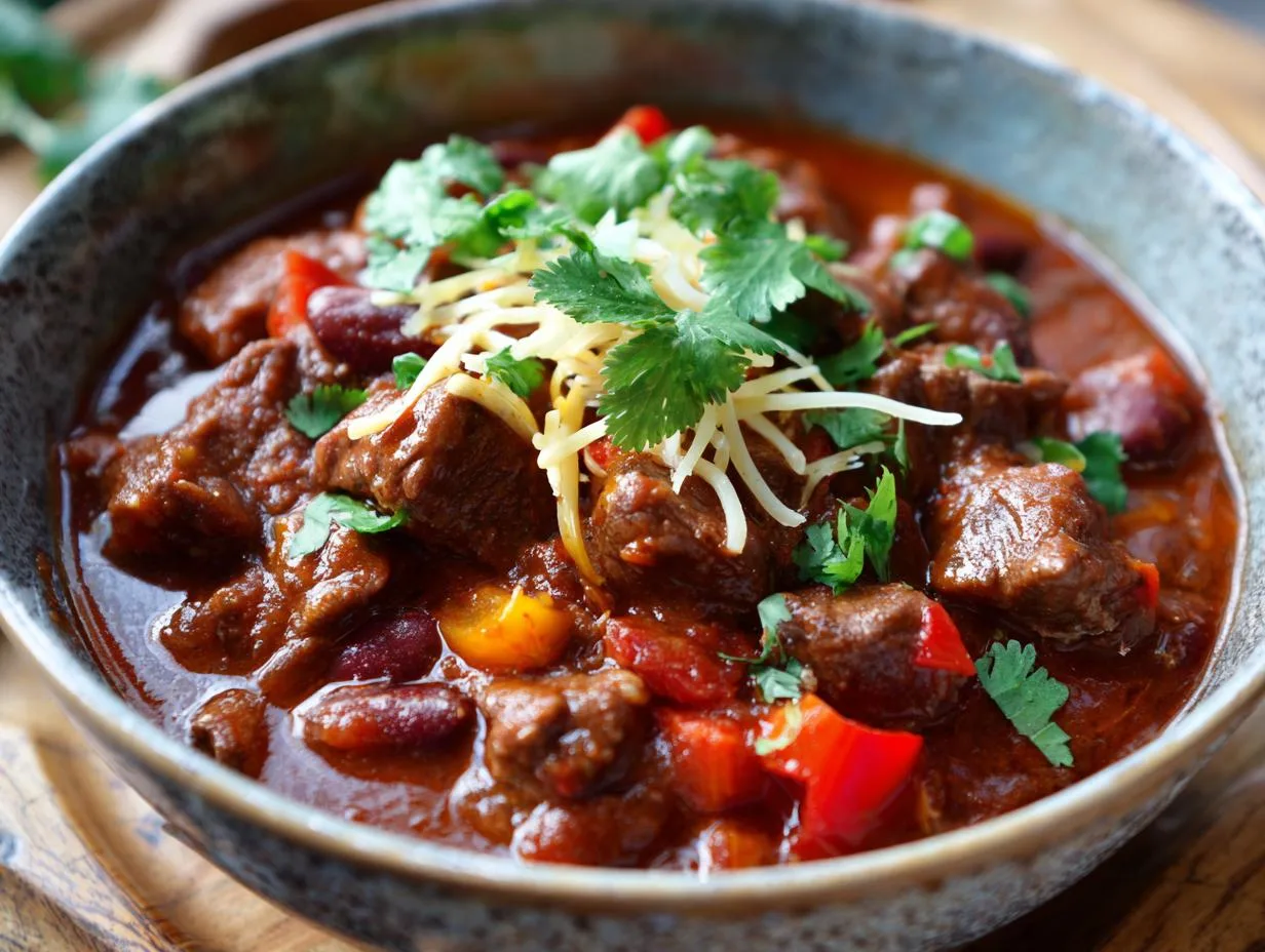 Texas Style Beef Chili Recipe That Melts in Your Mouth