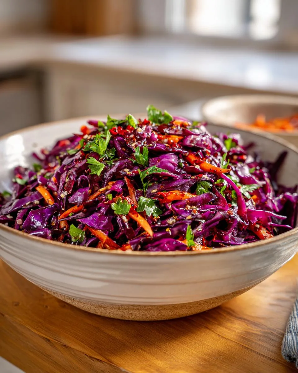 Turkish Cabbage Salad - detail 3