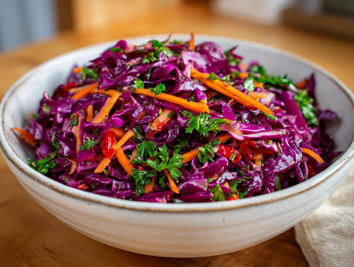 Irresistible Turkish Cabbage Salad in Just 10 Minutes