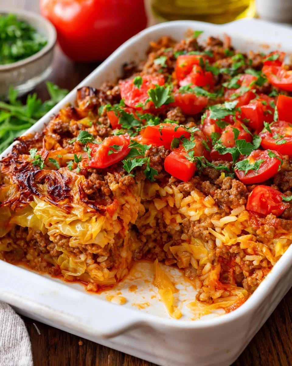 Unstuffed Cabbage Casserole - detail 1