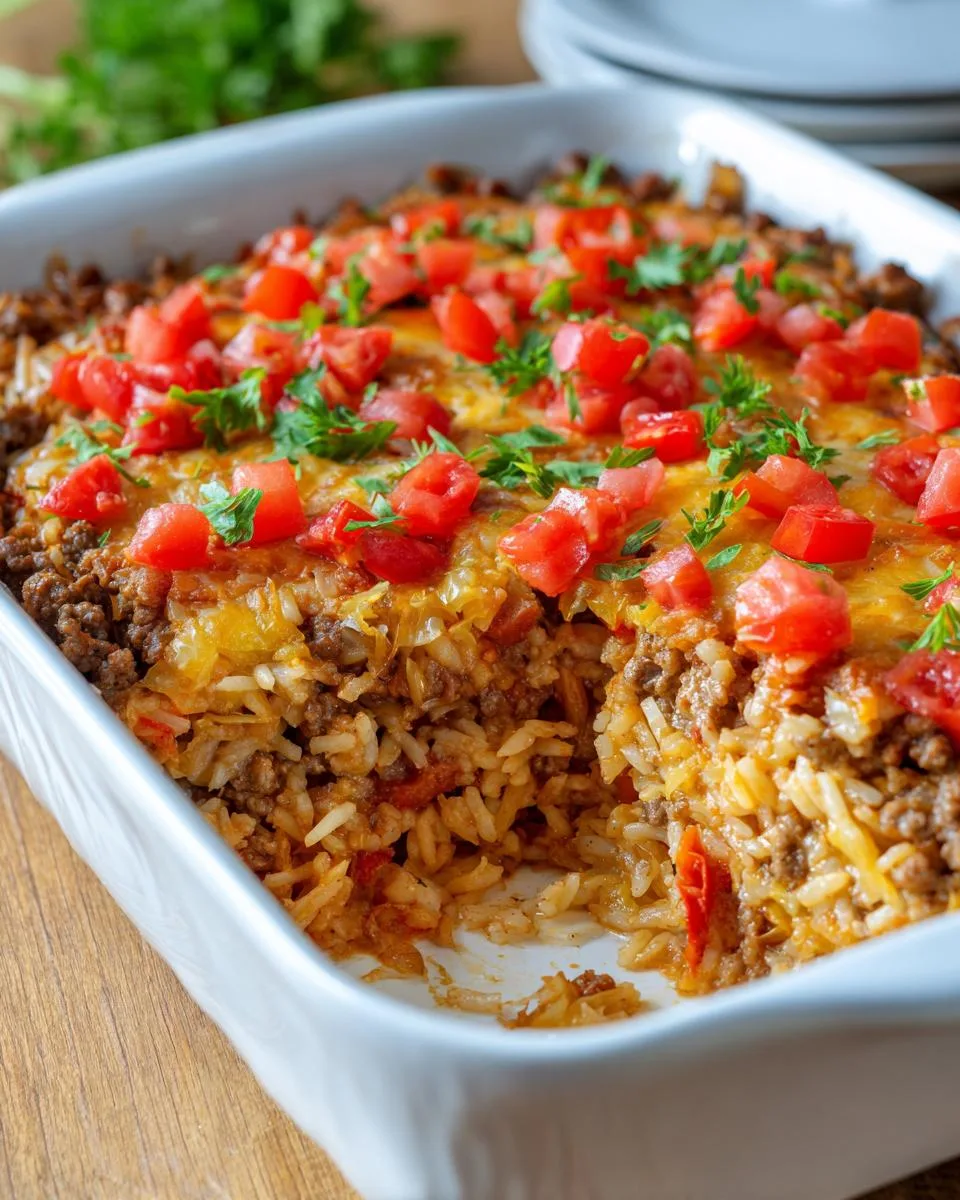 Unstuffed Cabbage Casserole - detail 2