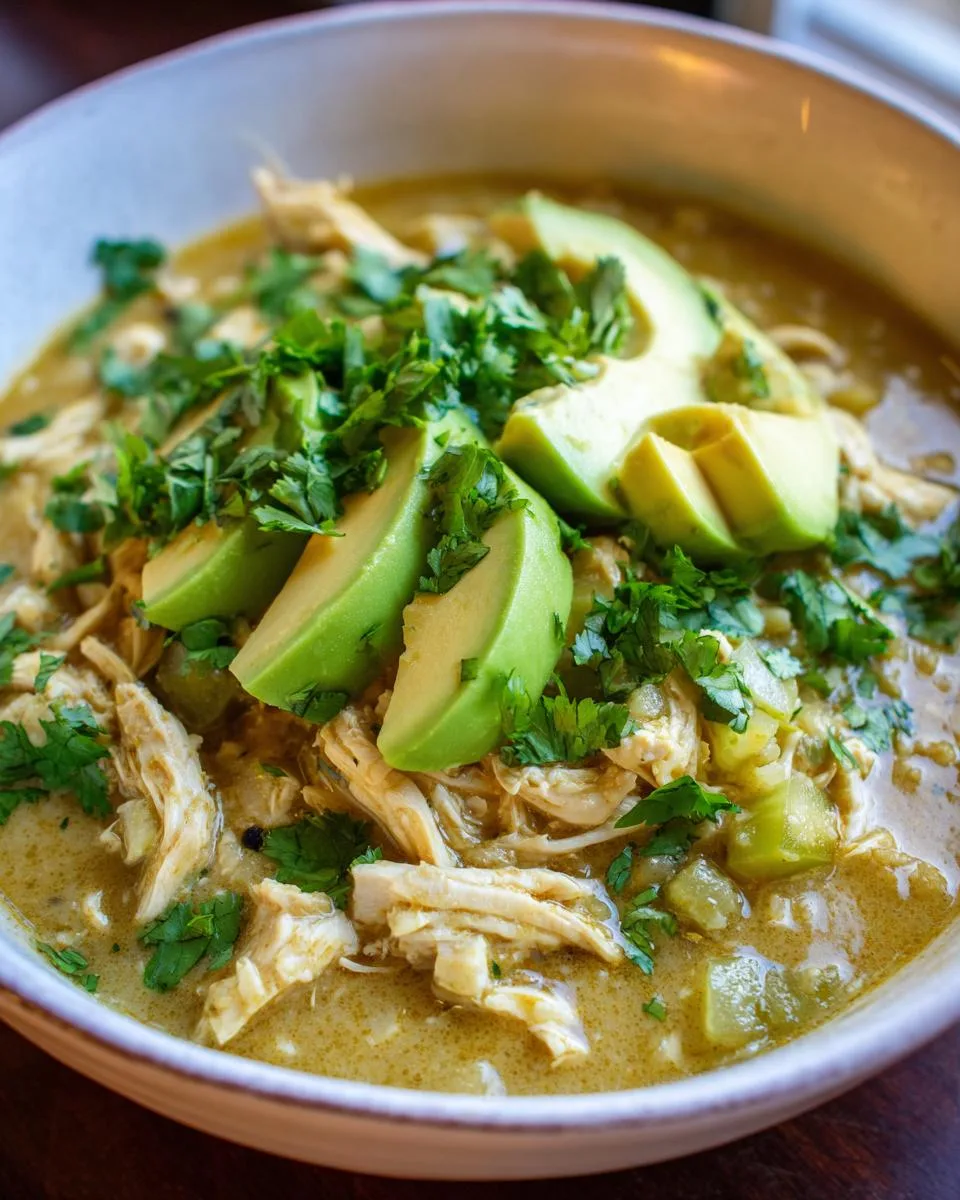 Whole30 White Chicken Chili - detail 3