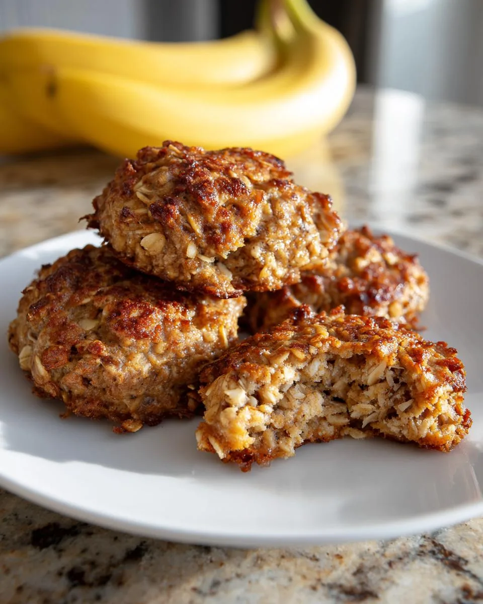 3-Ingredient Banana Oat Breakfast Cookies - detail 1