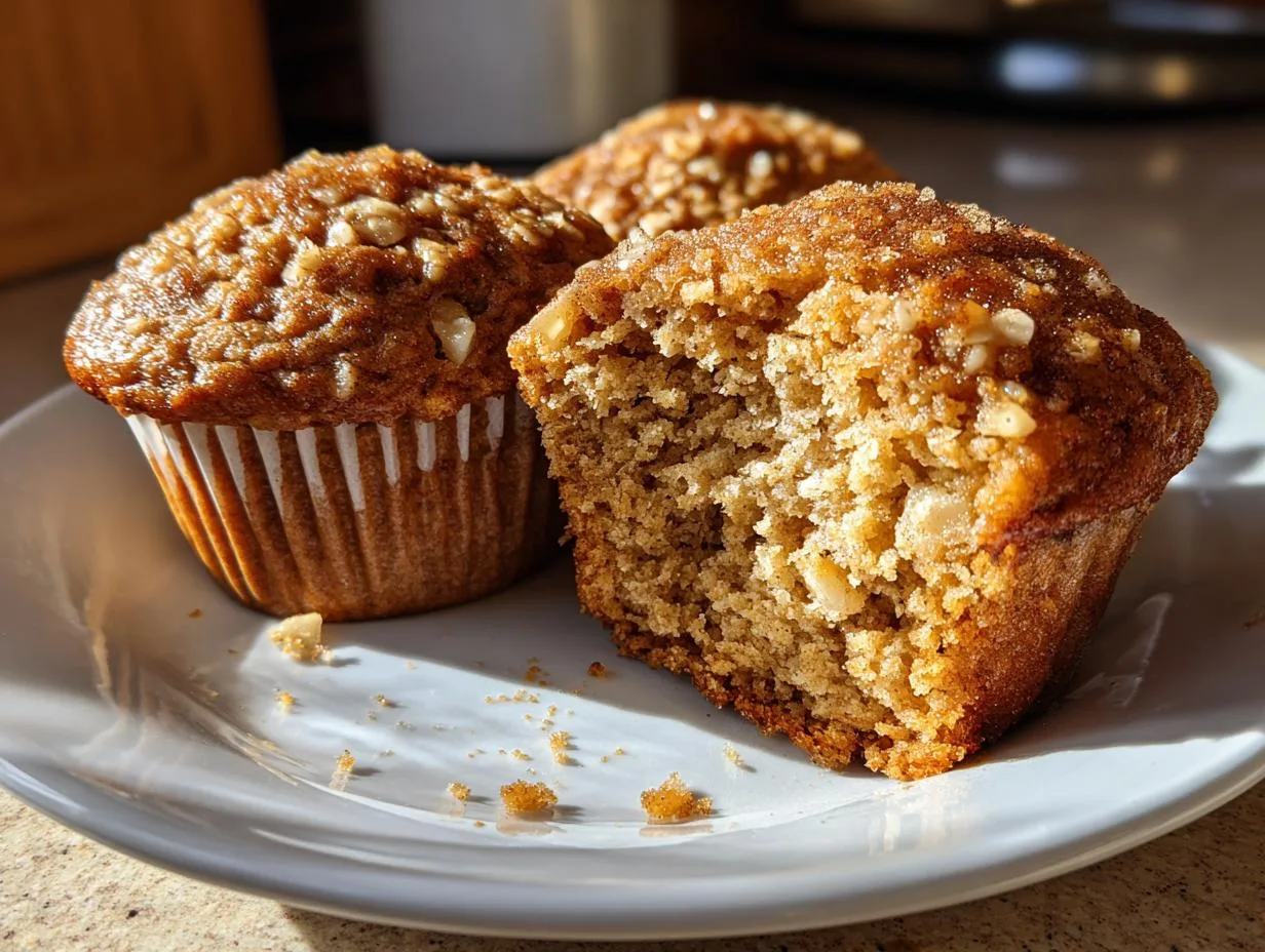 15-Minute Apple Cinnamon Oat Fiber Muffins That Taste Heavenly