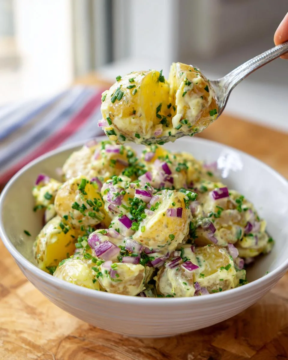Austrian Style Potato Salad - detail 3