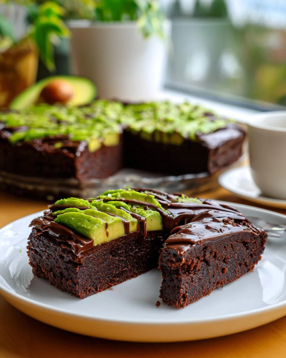 Avocado Cacao Protein Brownies - detail 2
