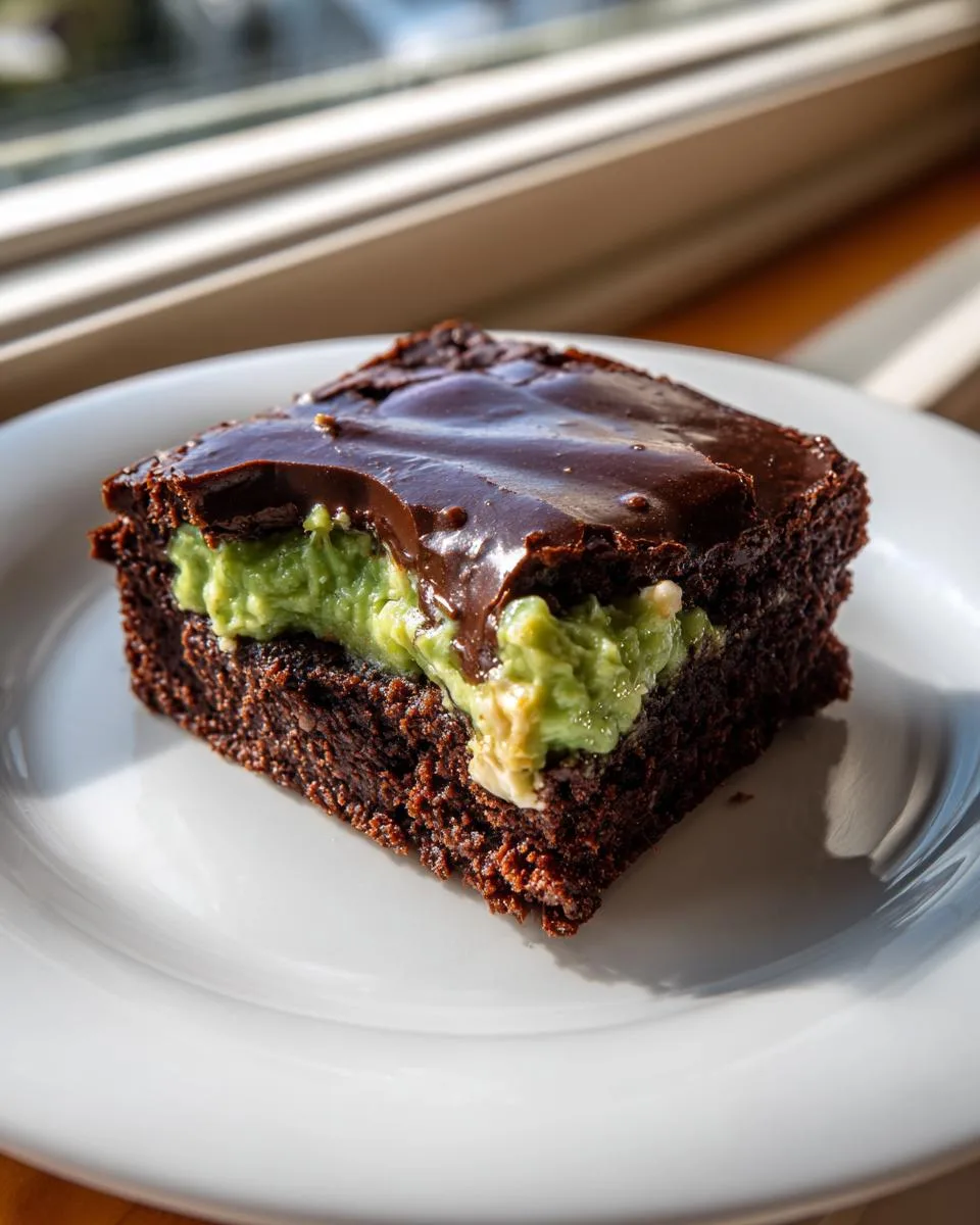 Irresistible Avocado Cacao Protein Brownies in Just 5 Ingredients