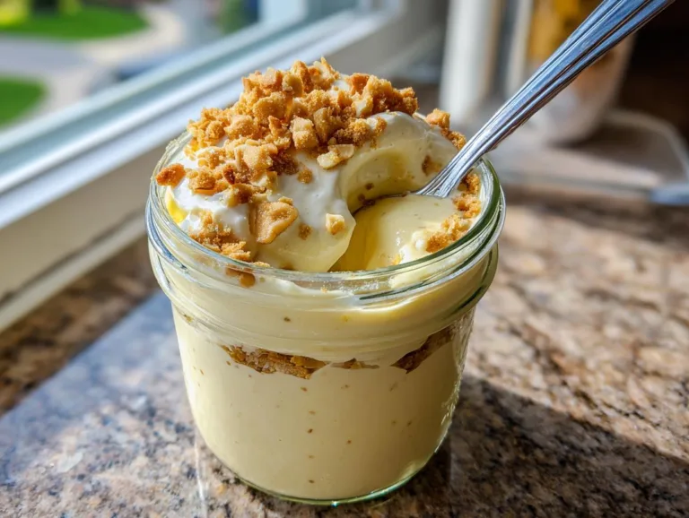 Banana Cream Pie Blended Chia Pudding