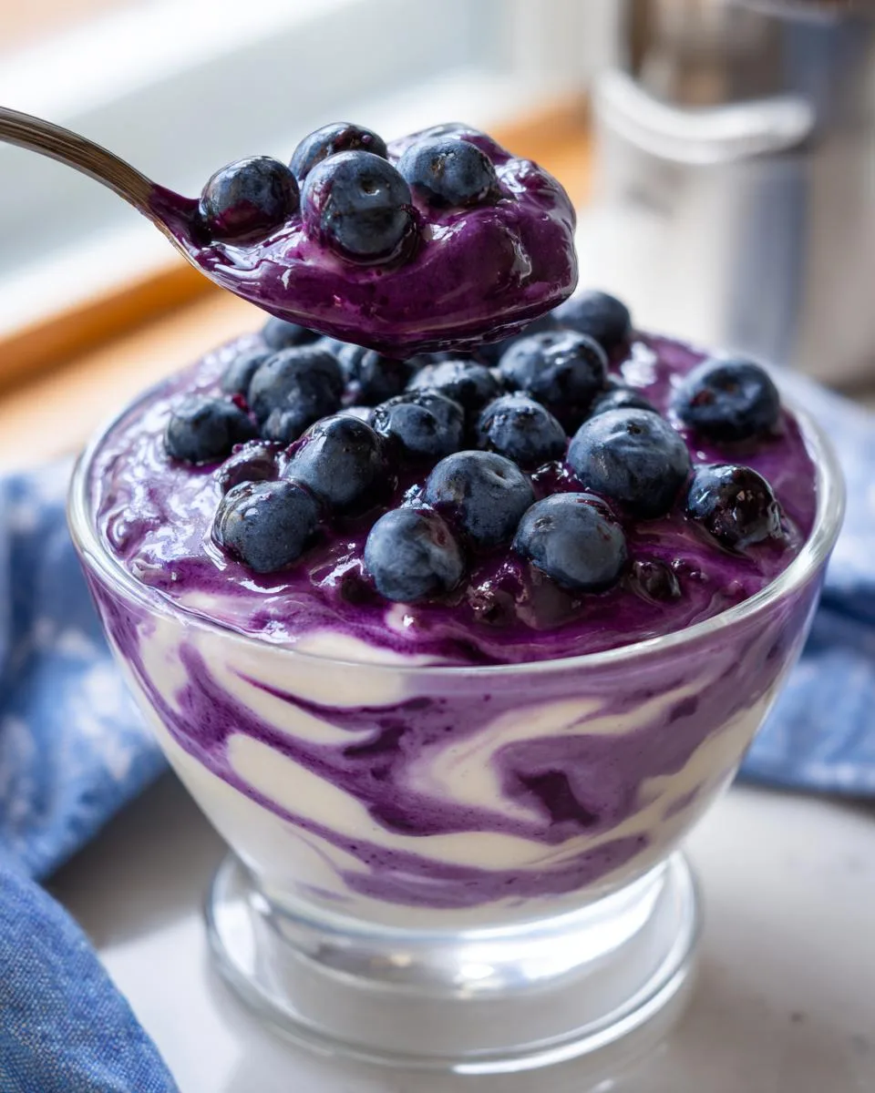 Blueberry Vanilla Bean Protein Pudding - detail 1